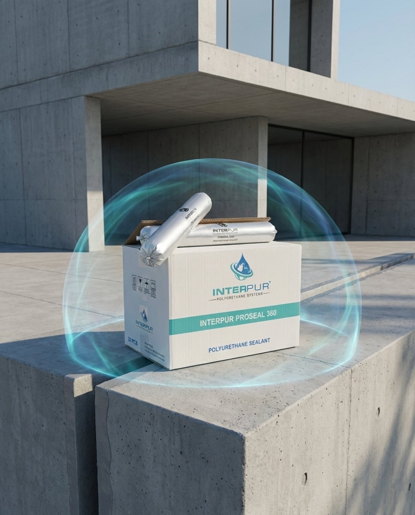 Pencere çevresinde mastik uygulayan teknisyen