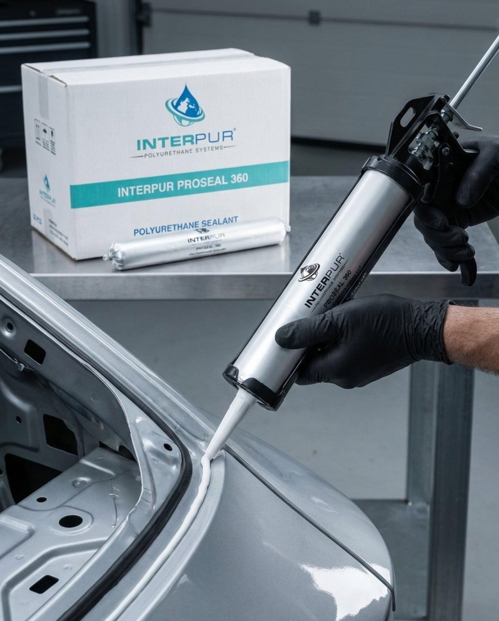 Façade and window sealing application